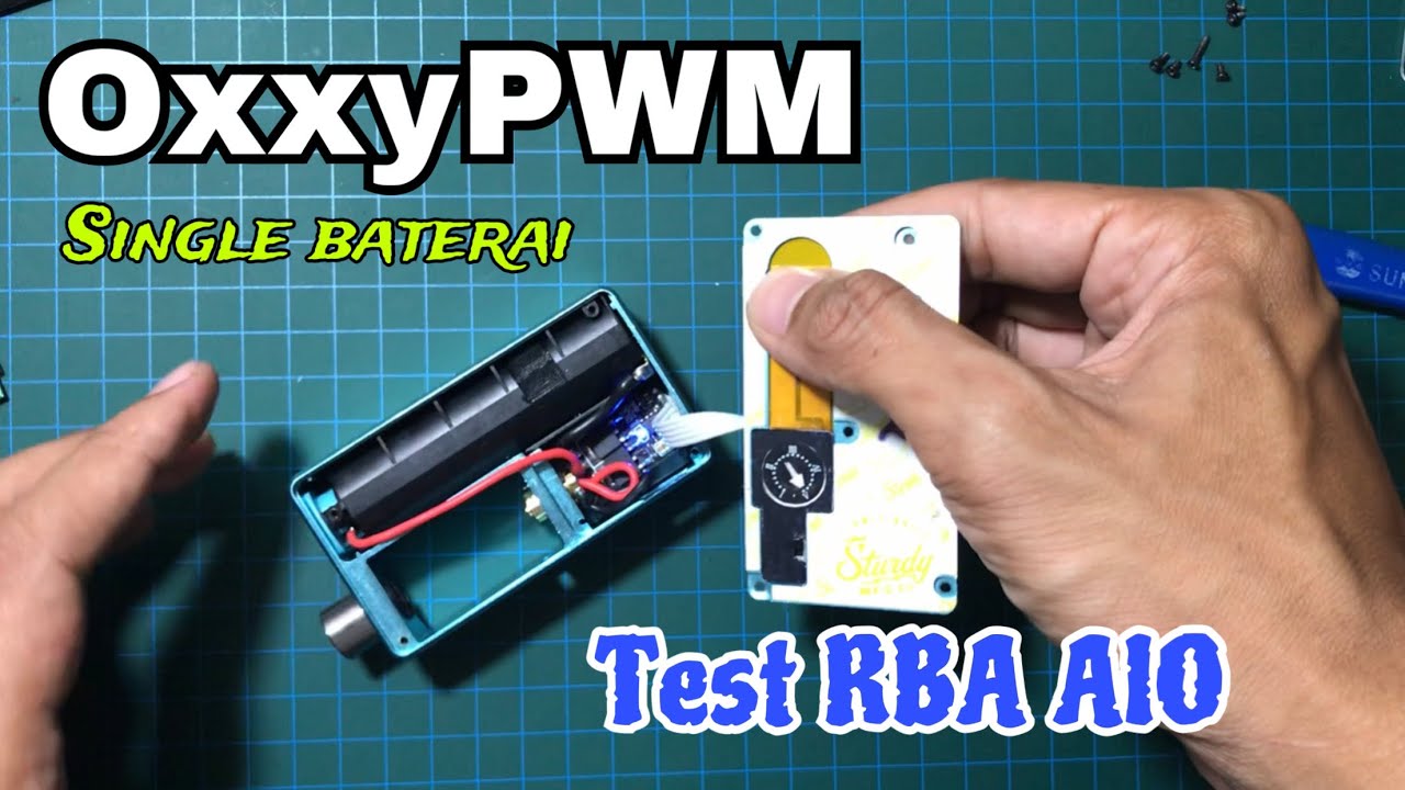 Test Pwm Single baterai pada box aio