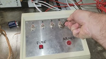 4 channel rocket launch controller