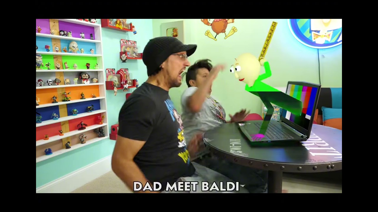 dad meet baldi