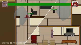 Rokuurokubi - A co-op stealth Beat 'em up featuring dynamic split screen