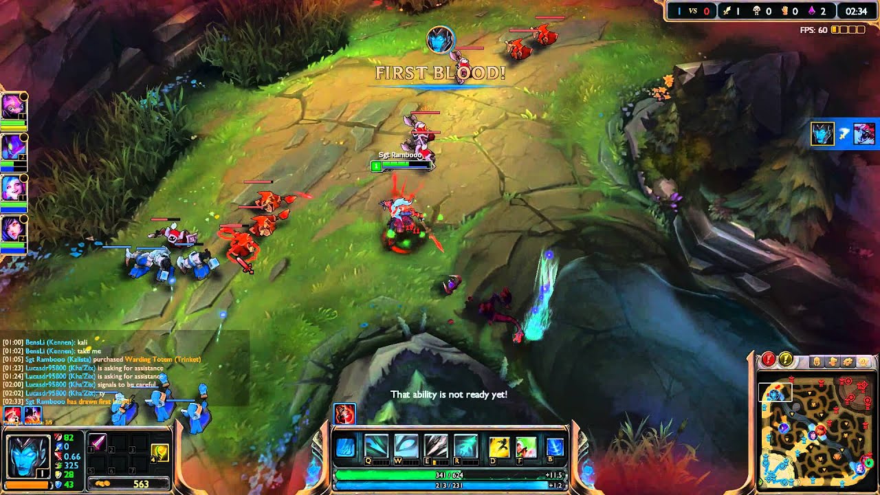 LoL | Cho' Gath Fail vs Kalista | Toplane | Bronze moments 1