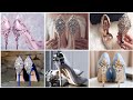 Sexy most beautiful and sexy women foot wear fancy heel designe for bridal 2020