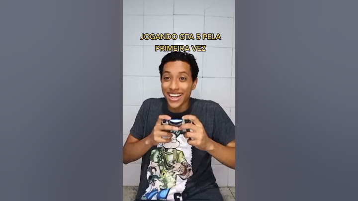 JOGANDO GTA 5 PELA PRIMEIRA VEZ