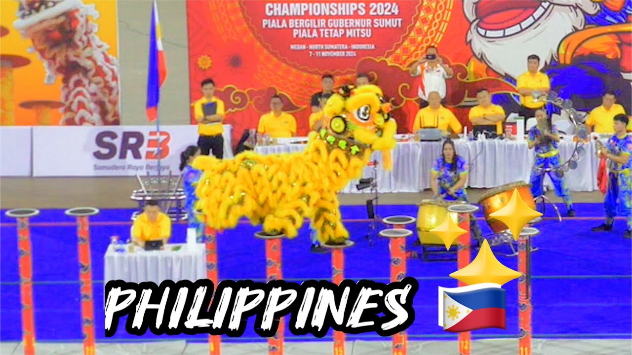 LING NAM 🇵🇭 | BARONGSAI TONGGAK | INTERNATIONAL LION DANCE CHAMPIONSHIP 2024