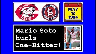 REDS VS. CARDINALS (MAY 12, 1984) (DVP RECAP & RADIO HIGHLIGHTS)