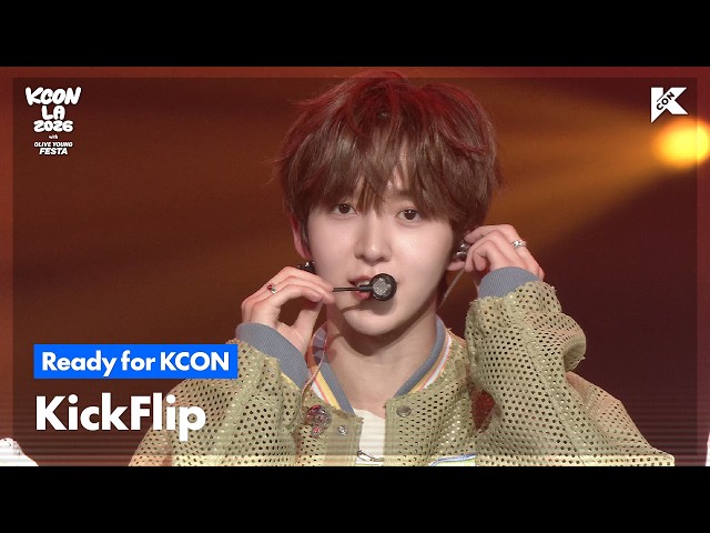 Ready For KCON] KickFlip Stage Compilation 📂 KCON JAPAN 2025