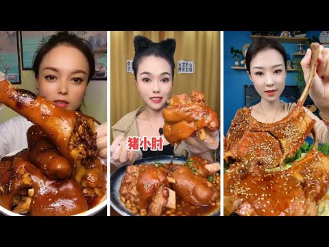 CHINESE FOOD MUKBANG ▶️6 Eating Fatty Meat With Relaxing Sounds