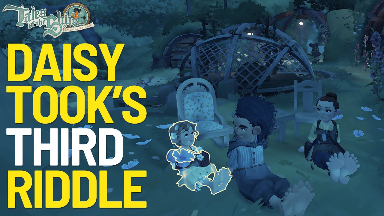 Daisy Riddle Running How to Solve Daisy Took’s Third Riddle in Tales of the Shire - YouTube