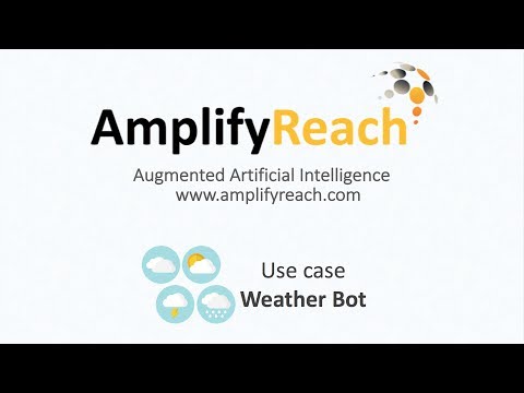 Weather Bot - Travel Bot - Know How to build a chat bot