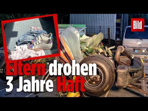 Mädchen (7) rast