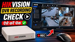 hikvision dvr recording check | how to check recording in cctv | hikvision recording check screenshot 5