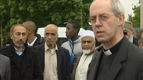 Archbishop praises unity against Woolwich attack