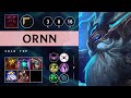 Ornn Top vs Olaf - KR Master Patch 25.19