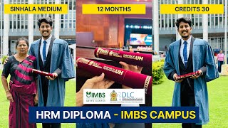 15th Diploma Award Ceremony IMBS Green Campus 2024 (HRM Diploma) | Story 123