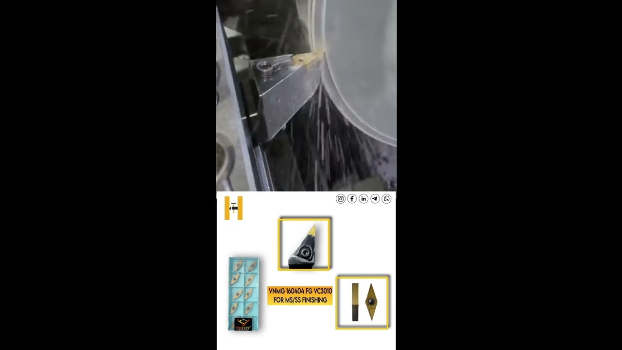 Mirror Finishing Insert || VNMG ||