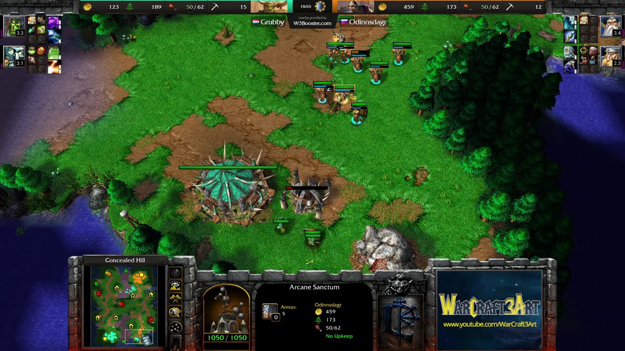 Grubby(ORC) vs Deathnote(HU) - Warcraft 3: Classic - RN8661