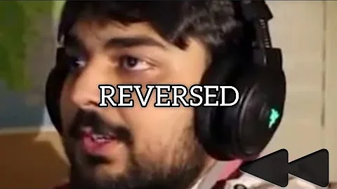 Mutahar Laugh but it's reversed