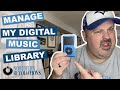 إدارة مكتبة الموسيقى الرقمية الخاصة بي موسيقى رقمية أسطوانات مجتمع الفينيل