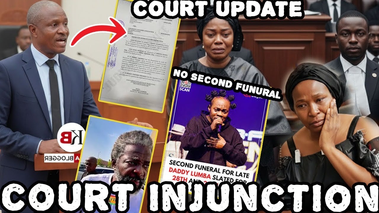🚨 Breaking News, Lumba Abusuapani has reportedly sought court injunction to stop the second funeral