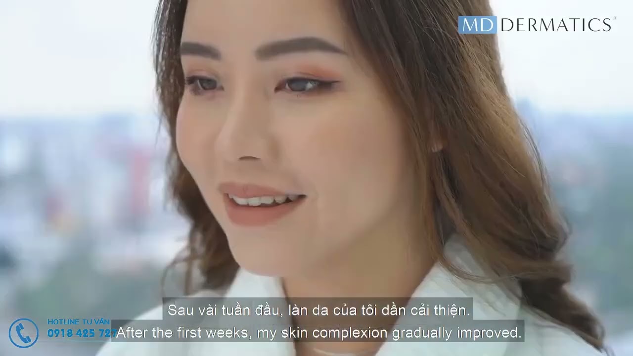Tiết lộ lý do chị Thanh chọn dòng dược mỹ phẩm MD Dermatics và sự thay đổi ngoạn mục