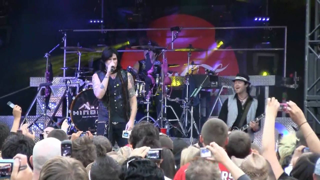 Hinder - Better Than Me - LIVE!