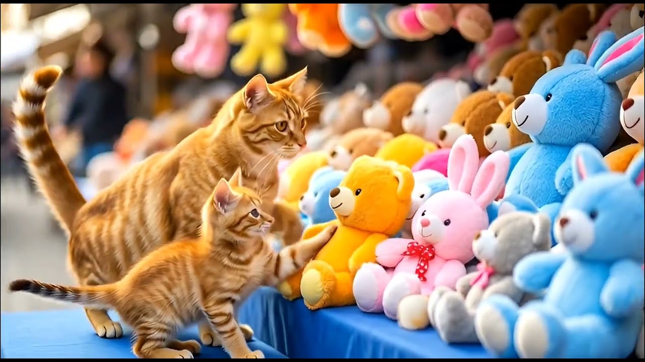 Mama Cat Fixes a Baking Disaster So Her Kitten Can Smile Again | Heartwarming Story