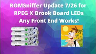 ROMSniffer Update 7/26 (LED Control for any Front End! )