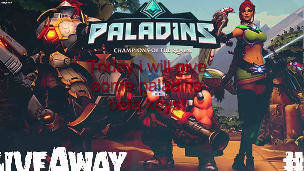 PALADINS BETA KEY GIVEAWAY!!!