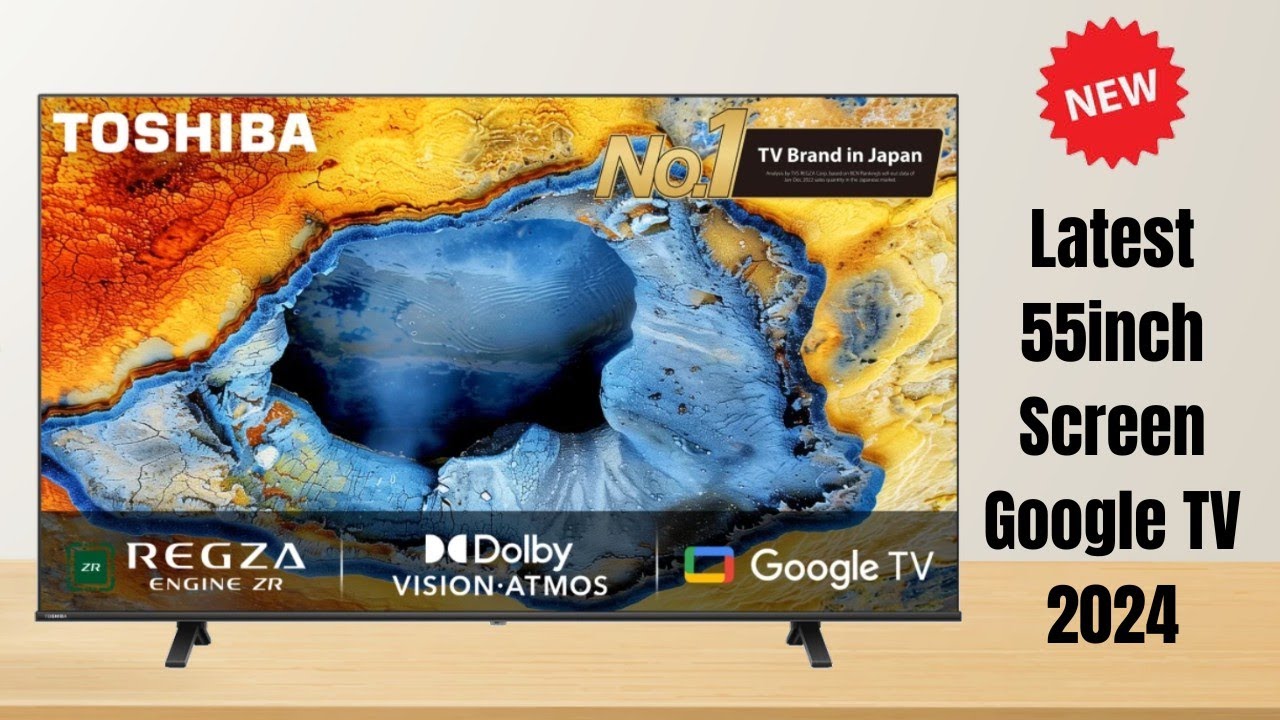 TOSHIBA C350NP 55 inch Ultra HD (4K) LED Smart Google TV 2024
