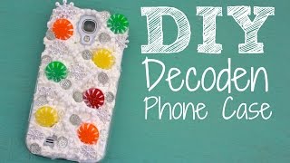 Easy &amp; Cute DIY Decoden Cell Phone Case