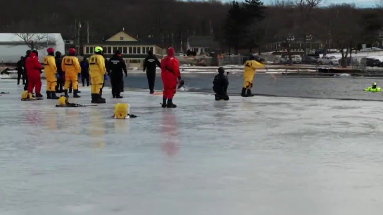 Cold water survival, ice rescue training underway for New Jersey State ...
