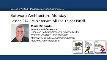 Lesson214 - Microservice All The Things Pitfall