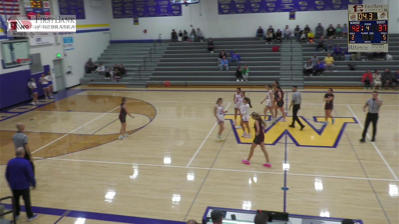 Wahoo Girls Varsity Basketball vs Arlington 12-19-25