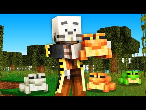 I TAMED FROGS in Minecraft 1.19 Wild Update!