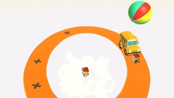 MAX LEVEL in School Bus Rush! (Levels 1-2)