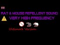 ⚠️(Ultimate Version) 🚫🐀🐁 Rat & Mouse Repellent Sound Very High Frequency (3 Hour)