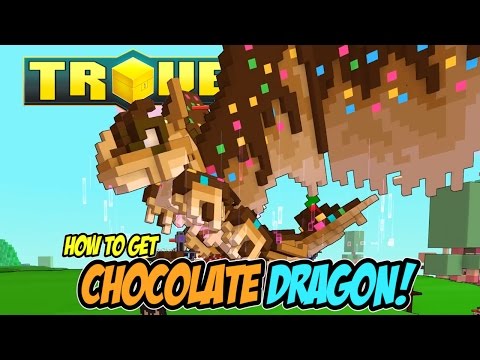 HOW TO GET THE CHOCOLATE DRAGON IN TROVE! ✪ Trove Dracocolatl, The Mellower Dragon Guide & Tutorial