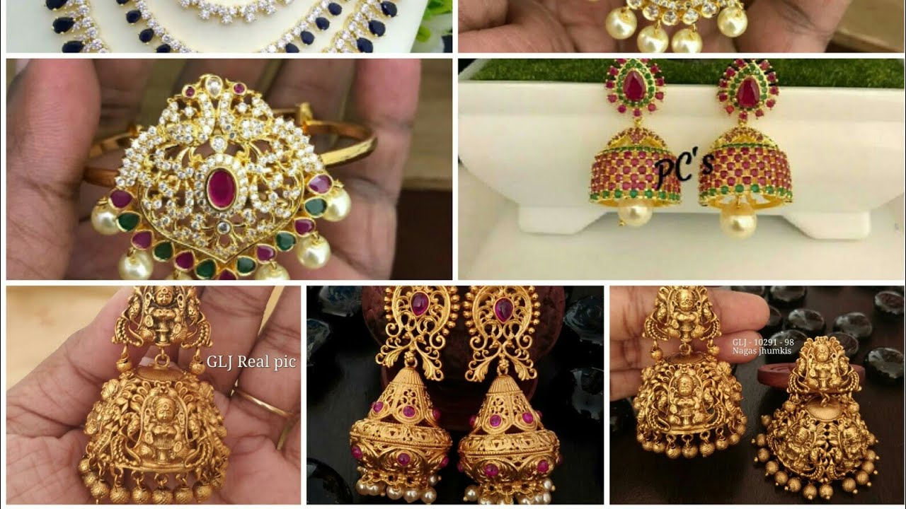 Cz Stone ornaments.//one gram gold ornaments YouTube
