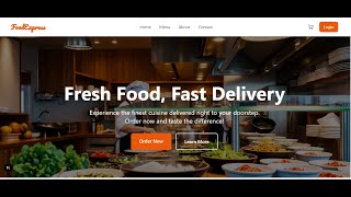 🍕Next.js Restaurant Website Tutorial | FoodExpress - Online Food Ordering & Delivery App(Full Stack)