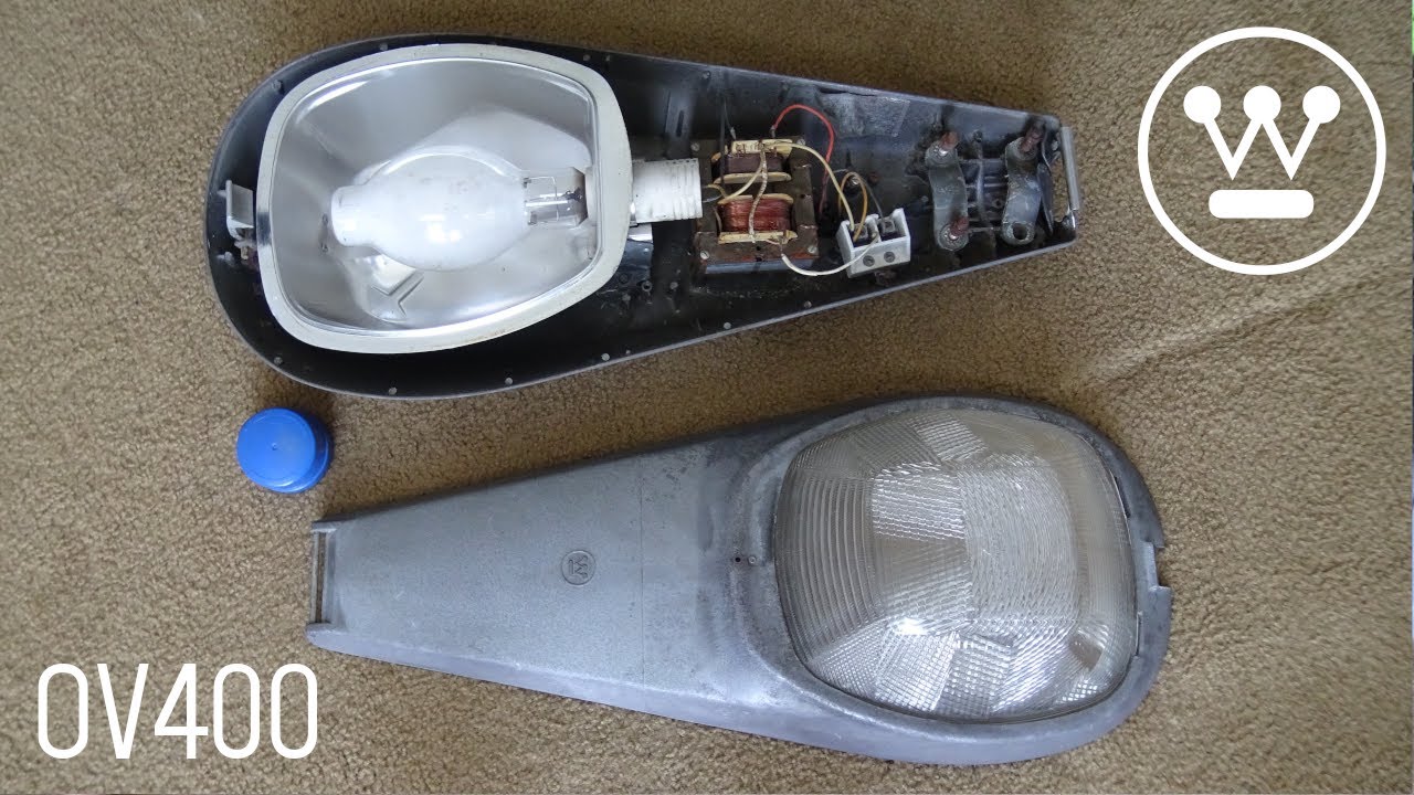 Rare 1970s Westinghouse OV400 Mercury Luminaire