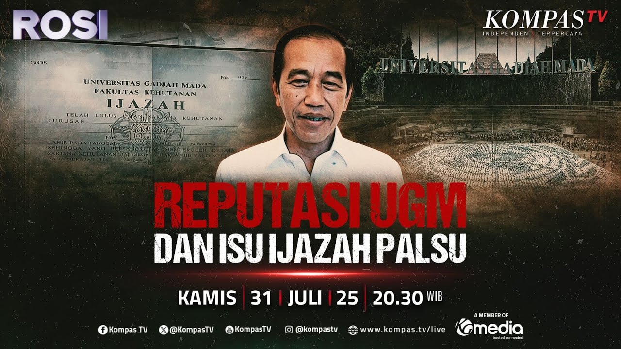 LIVE - Reputasi UGM dan Isu Ijazah Palsu I ROSI