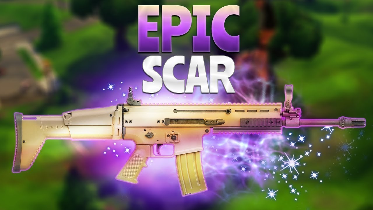 Epic Scar Fortnite Gameplay Youtube - epic scar fortnite gameplay
