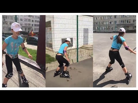 Adel Kuzyk Skating Training Part2 | Adel Dancer Fantastic Skater