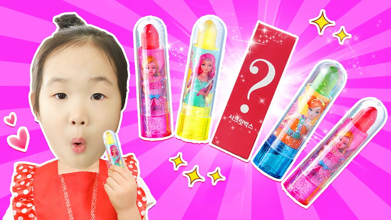 играть с помадой конфеты secret jouju- Mashu ToysReview