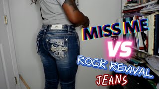 ROCK REVIVAL & MISS ME JEANS TRY ON HAUL| 8 ITEMS| DO THEY FIT?