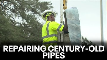 Florida city repairs century-old pipes without digging up street