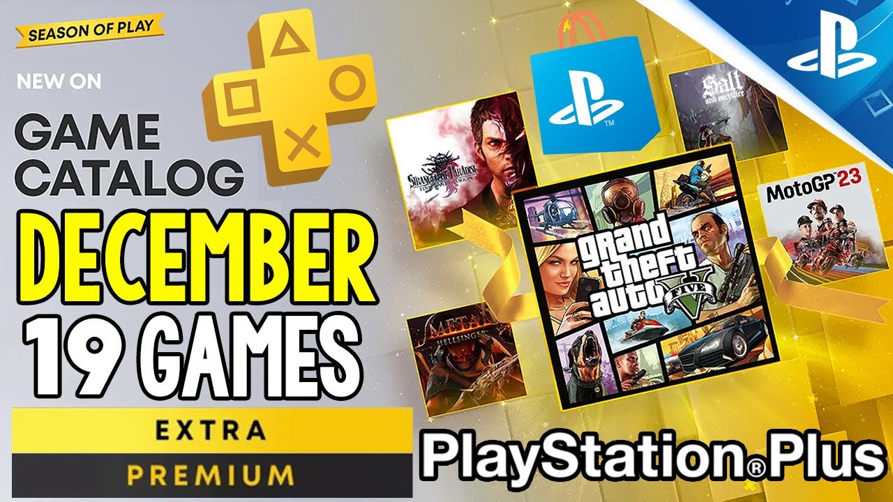 GTA 5 leads December's PlayStation Plus Extra and Premium catalogue  additions