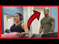 Lady gets SMOKE for “EXPOSING” Him at the gym doing this…