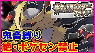 鬼畜縛り 絶 ポケモンセンター禁止マラソン プラチナ編 1 ポケモンdppt Youtube