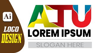 Professional logo design | ATU logo design illustrator | letter logo design illustrator Professional logo design | ATU logo design illustrator | letter logo design illustrator